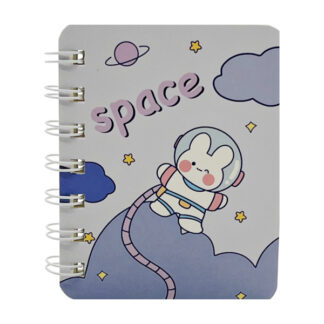 Блокнот А7 80арк в лінію на спіралі Малюнок арт.МК-0856 *4