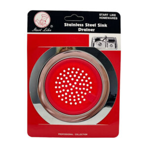 Ситечко в раковину Start Like 1шт 11,5см силіконове+метал арт.BKL1161 *12