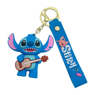 Брелок силіконовий 1шт Стіч арт.1203-5 *12