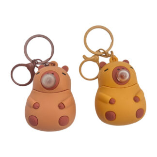 Брелок силіконовий 1шт Капібара з жуйкою арт.1203-6 *12