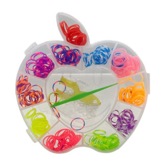 Набір резинок для плетіння DIY у кейсі арт.173-02