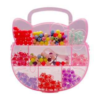 Набір д/плет браслетів з бісеру у фігурному футлярі арт.173-10 *12