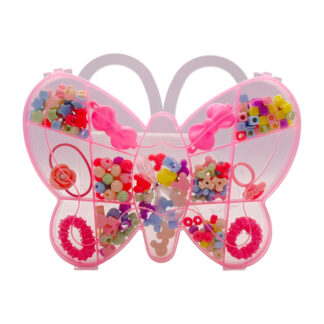 Набір д/плет браслетів з бісеру у футлярі Фрукти з аксесуарами арт.173-15 *12