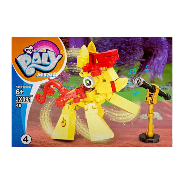 Конструктор Pony Paly 1шт 6+ арт.JX091 (QH168169) *16