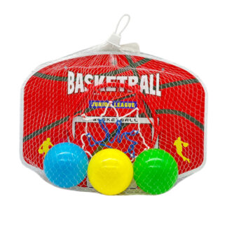 Іграшковий набір дитячий Кільце баскетбольне з м'ячами арт.LT365-10