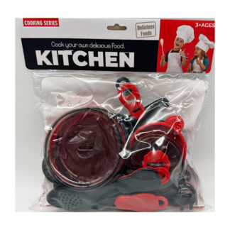 Іграшка Kitchen Набір посуду 17предметів арт.QH174515 (223-21)