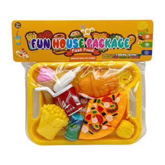 Іграшка FunHousePackace Набір продуктів ФастФуд 10предм. арт.979-38B