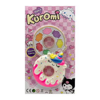 Набір дит. косметики Kuromi у футлярі Пончик планшетка арт.QH195290 (K6957-34)