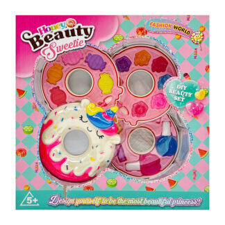 Набір дит. косметики HoneyBeautySweetie у футлярі Пончик арт.QH192498 (657B-67C)