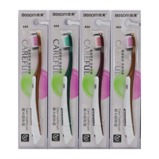 Зубна щітка BESOM 1шт №А34 *30