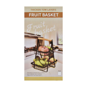 Корзина д/фруктів металева 2-х рівнева арт.171-7