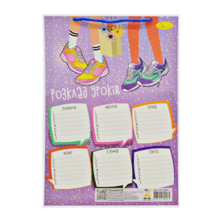 Розклад уроків А4 ламін. АП-0801