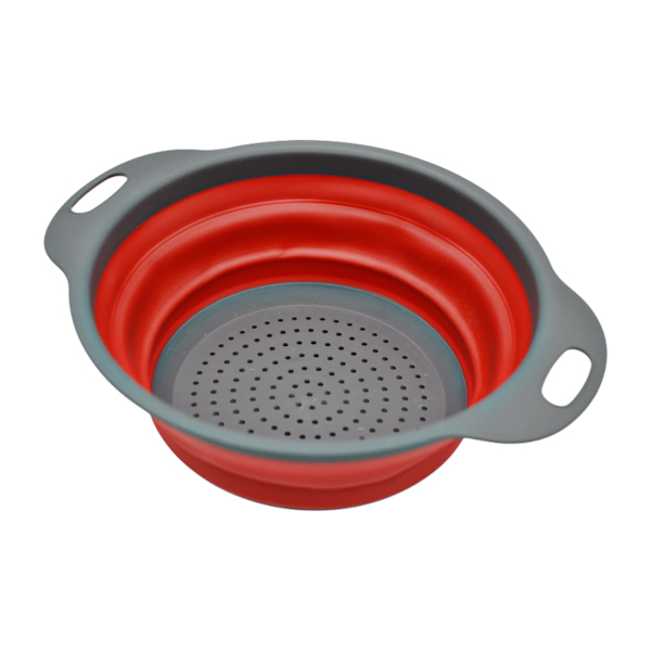 Друшлаг силіконовий складний 26см Круглий арт.174#-29_