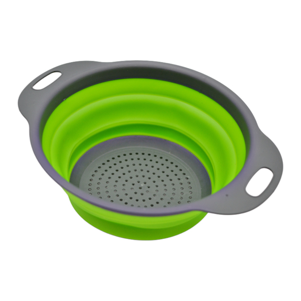 Друшлаг силіконовий складний 17см Круглий арт.174#-27_