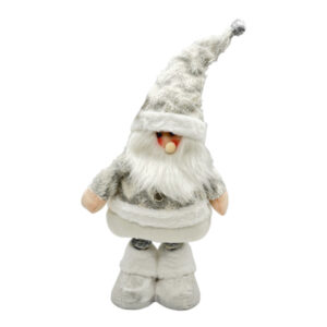 Новорічний Сніговик/Гном 88см висувні ноги Білий арт.95-45 *4