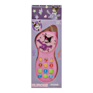 Іграшка Телефон мобільний музичний Lilo&Stitch/Kuromi арт.555-1/3 *6_