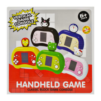 Гра електронна Тетрис Handheld Герої Мультиків арт.YM1931H/YM1931N *6_