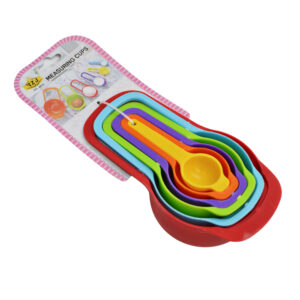 Набір мірних ложок Zhi gang 6шт пластик арт.1118-32 *12_