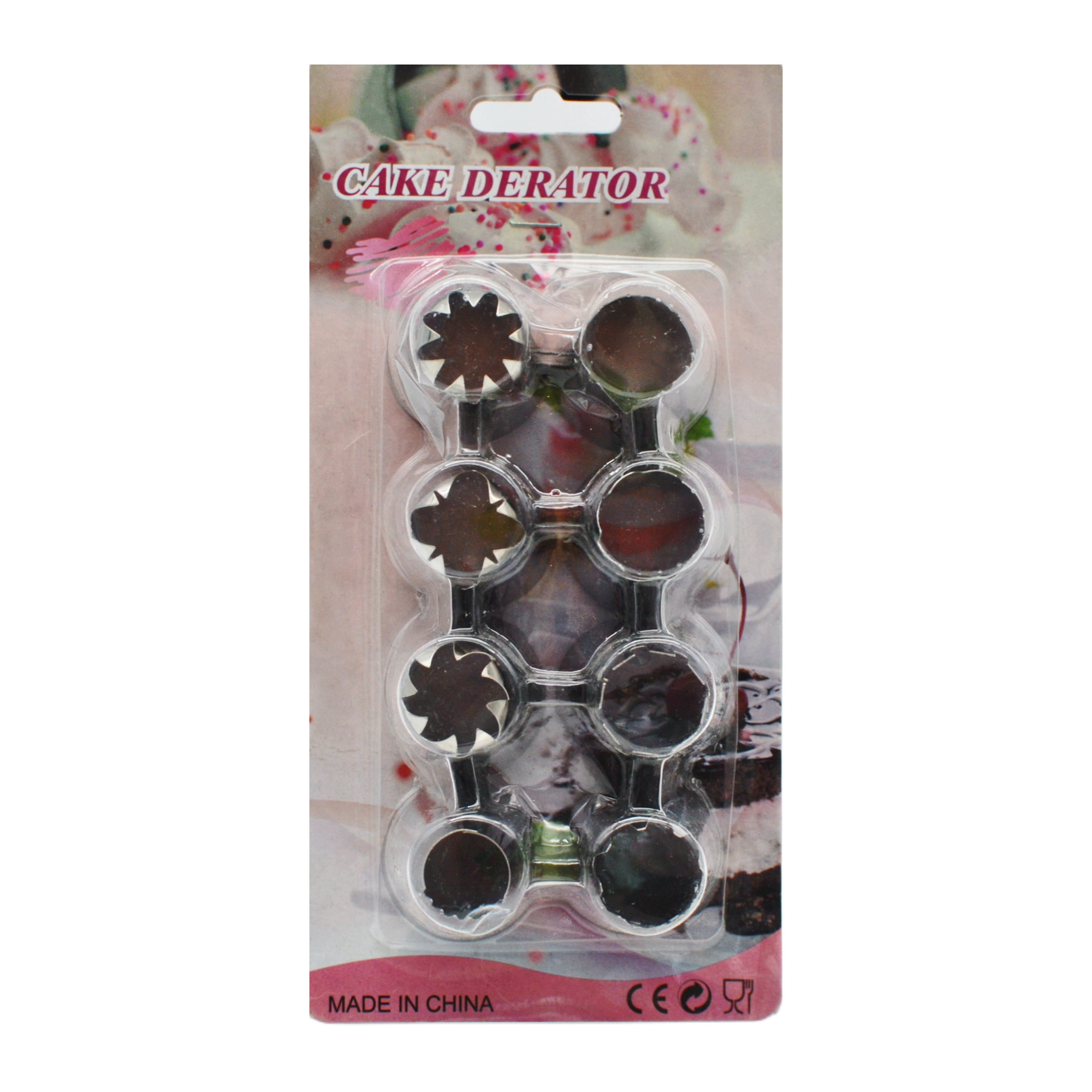 Набір насадок д/конд мішка Cake Derator 8шт арт.1118-6_
