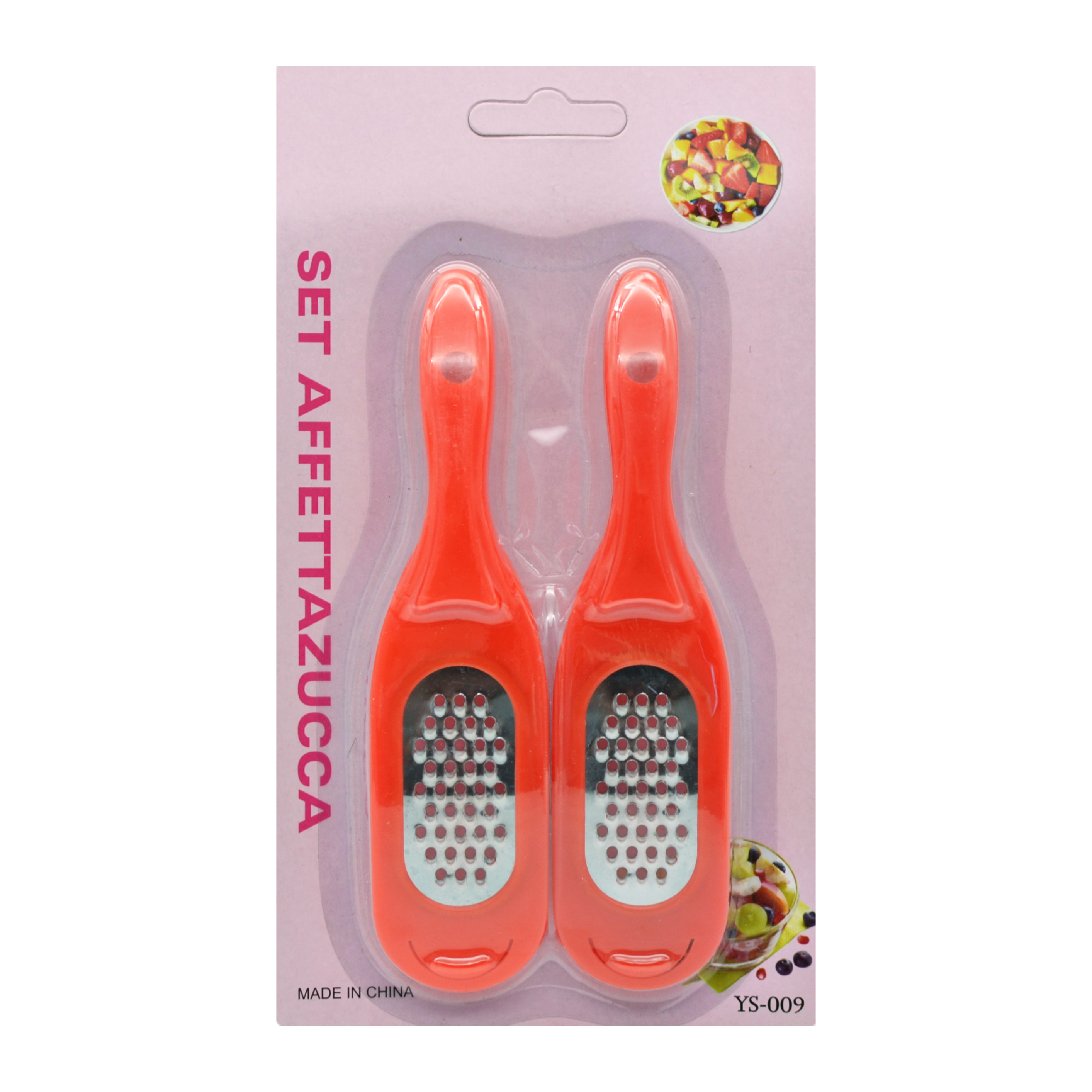 Тертка д/часнику Набір 2шт пластикова ручка арт.1118-91_