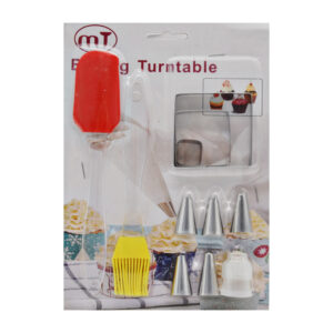 Набір д/кондитера MT 5шт насадки/лопатка/кисть/форма д/печ арт.1118-33_