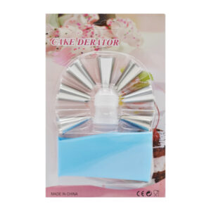 Мішок конд Cake Derator +7 метал. насадок арт.1118-7_
