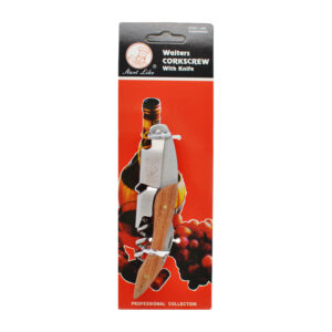 Штопор розкладний 3в1 дерев'яна ручка арт.1118-65 *24