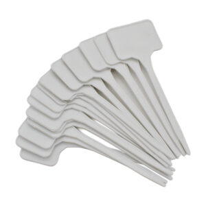 Табличка садова Набір 20шт біла пластик арт.1118-105 *24_