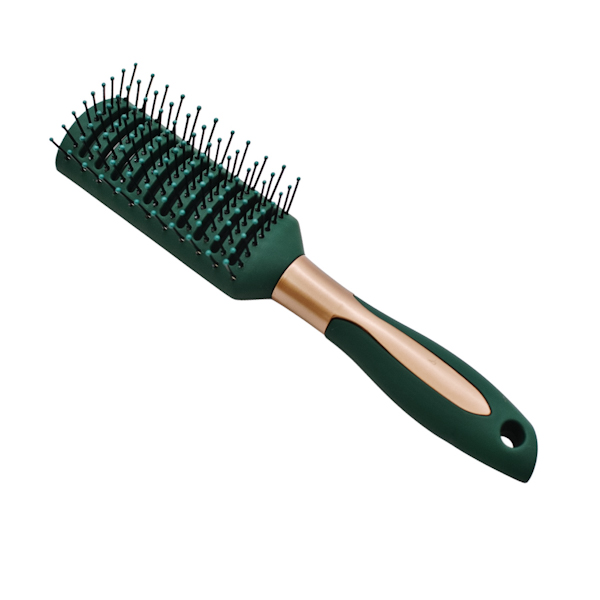 Розчіска д/волосся Magic Масажка продувна G4684 зелена 23см_