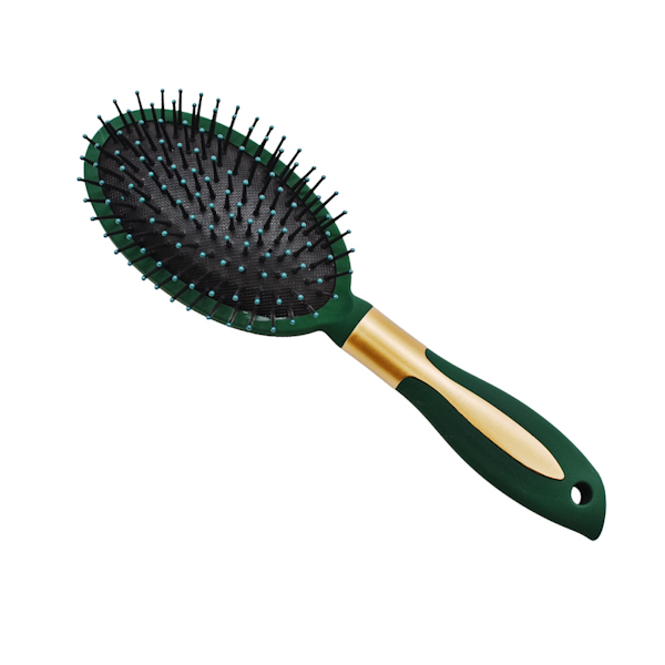 Розчіска д/волосся Magic Масажка овальна 25см зелена_