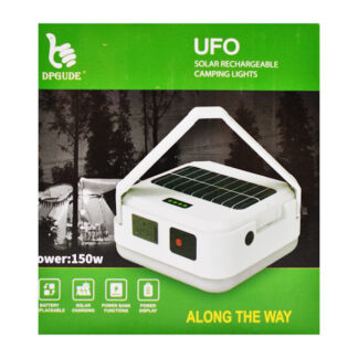 Кемпінговий ліхтар DP-K-100. 3*18650.СОНЯЧНА ПАНЕЛЬ,ПАВЕР БАНК_