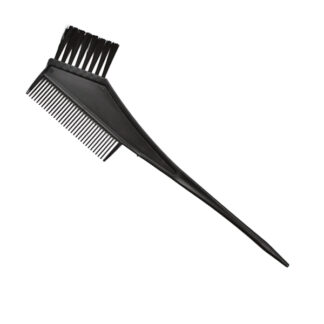 Пензлик д/фарбування волосся 1шт з гребінцем *12_