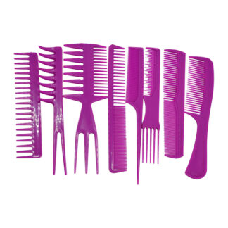 Гребінець Xiong Xin пластиковий Набір 8шт арт.208 (39#-A1)__