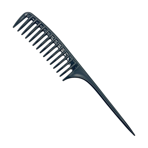 Гребінець Xiong Tai Широкий пластиковий з гострим кінцем арт.27168-14 (39#-A4)__