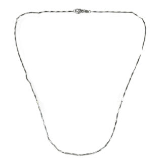 Ланцюжок  XUPING Сріблястий 46см 1мм хвилястий арт.358 1шт__