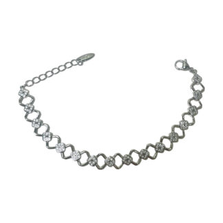 Браслет  XUPING Сріблястий Мікс арт.327-330/332 1шт_