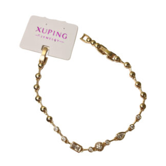 Браслет  XUPING Золотистий 17см Мікс 326/337/345/346/355 1шт__