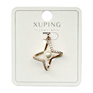 Кулон  XUPING Золотистий з перлиною Мікс арт.310/314 1шт_