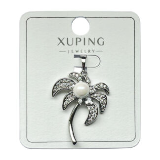 Кулон  XUPING Сріблястий з перлиною Мікс арт.315/316 1шт_