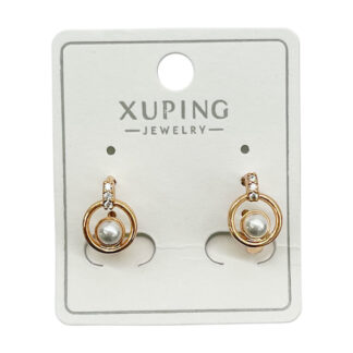 Сережка Золотиста XUPING пусети міні 1шт__