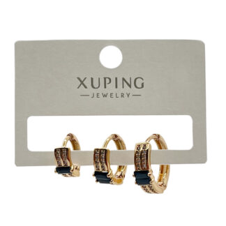 Сережка Золотиста XUPING Комплект 3шт Мікс 1/47-50/133/306 1шт__