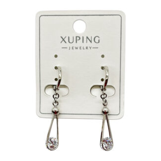 Сережка Срібляста XUPING з підвіскою 53/60/65/149/247/265/399/400 1шт__