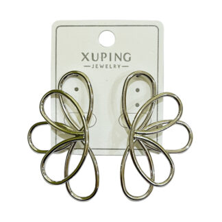 Сережка Срібляста XUPING Об'ємна Мікс 52/55/58/281/282 1шт_