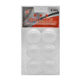 М'яч д/настільного тенісу Oulite Набір 6шт на блістері арт.1124-10__