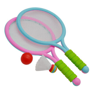 Набір для бадмінтону пластик в сітці арт.1124-1__