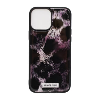 Чохол д/тел силікон iPhone 13ProMax Кольоровий Леопард Мікс_