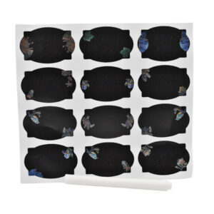 Наклейки крейдяні 24шт з білим маркером Мікс арт.TL-4800/4900_