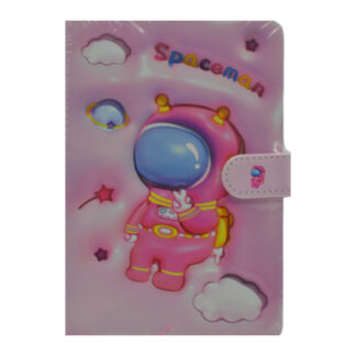 Блокнот А5 Spaceman прошитий на магнітній застібці Мікс арт.1075#-20 *4_