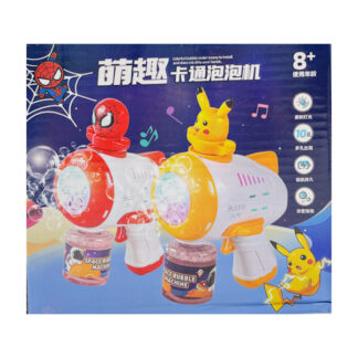 Пістолет Мильні бульбашки Bubble з мультяшками арт.1052#-SQ117_