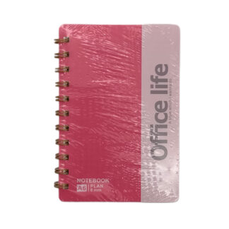 Блокнот А6 Office Life на стіралі в клітинку арт.РРА6-1_